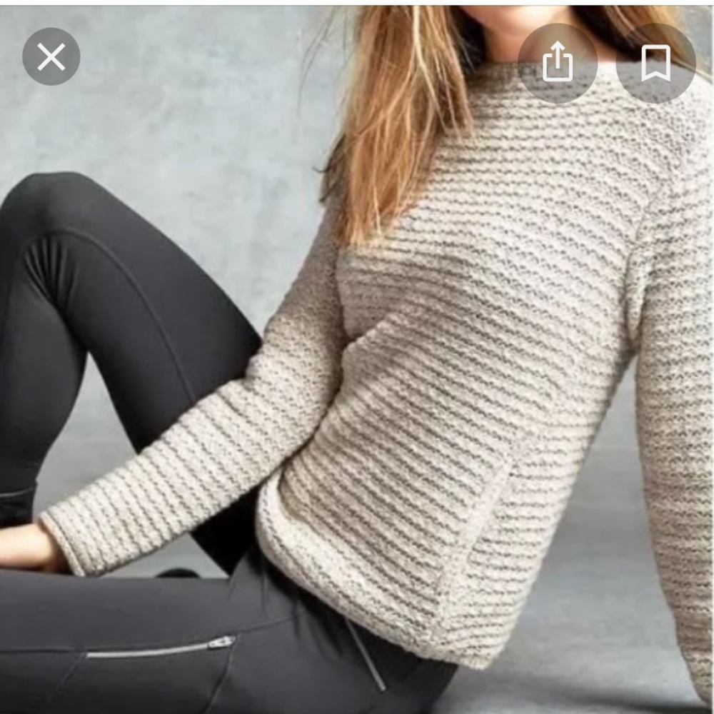 Athleta Beige sweater